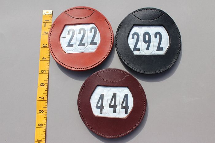 Luxe Leather Number Holder