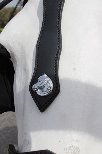 Friesian Leather Teardrop