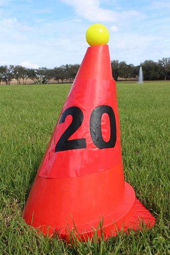 Number Sticker for cones